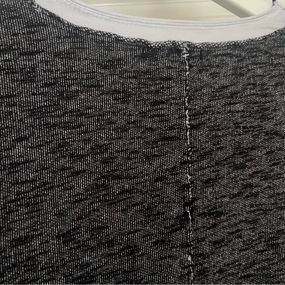 Men’s distressed sweater, made in Italy, grey with white detail, size L - Picture 6 of 10